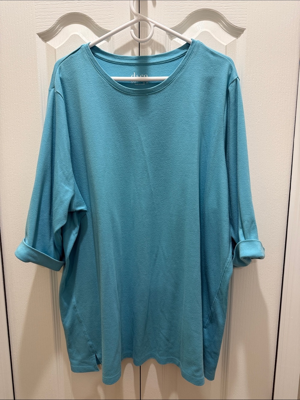 Essentials Women's Tunic Top in Teal
